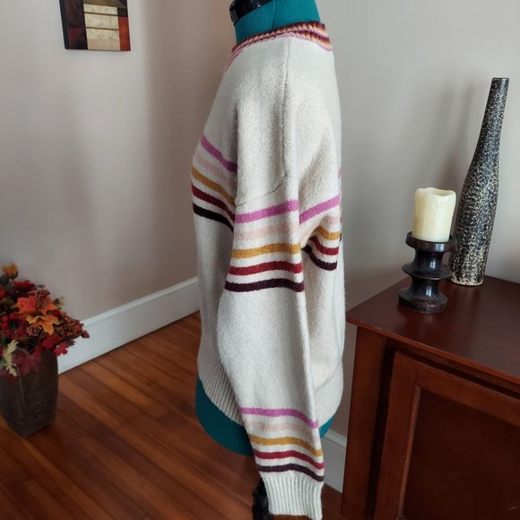 Jessica Simpson Rai Stripe Pullover Sweater - Picture 7 of 13